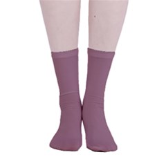 Smooth Crew Length Tube Socks 