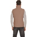 Men s High Neck Button Up Puffer Vest 