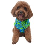  Dog Sweater Blue Green
