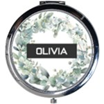 Eucalyptus Pattern Mini Round Mirror