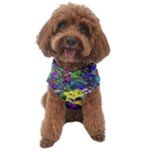 vibrant abstract floral/rainbow color  version 2 Dog Sweater