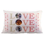 Custom Love Photo 16 x24  Lumbar Throw Cushion Case (Two Sides)