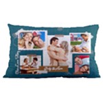 Custom Couple Wedding Love Any Text Name 16 x24  Lumbar Throw Cushion Case (Two Sides)