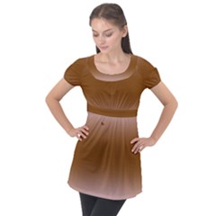 Puff Sleeve Tunic Top 