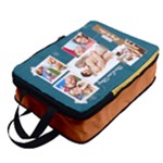 Custom Couple Wedding Love Name Any Text Full Print Foldable Shoe Storage Bag