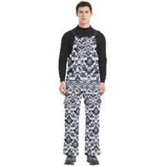 Men s Side Zip Front Pouch Ski And Snowboard Bib Pants	 