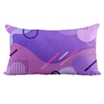Colorful Labstract Wallpaper Theme 22 x14  Lumbar Throw Cushion Case (Two Sides)