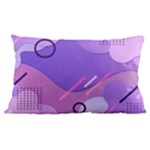 Colorful Labstract Wallpaper Theme 24 x16  Lumbar Throw Cushion Case (Two Sides)