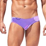 Colorful Labstract Wallpaper Theme Men s Swim Brief