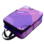 Colorful Labstract Wallpaper Theme Full Print Foldable Shoe Storage Bag