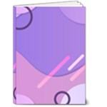 Colorful Labstract Wallpaper Theme 5  x 7  Hardcover Notebook