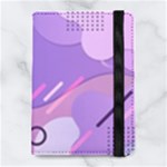 Colorful Labstract Wallpaper Theme Microfiber PU Leather Passport Holder