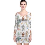 Bluey, Bluey merch, Bluey pattern, Bluey Bluey, bingo, Bluey design, bluey dog Long Sleeve Bodycon Dress Bluey, Bluey merch, Bluey pattern, Bluey Bluey, bingo, Bluey design, bluey dog Long Sleeve Bodycon Dress