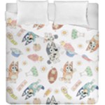 Bluey, Bluey merch, Bluey pattern, Bluey Bluey, bingo, Bluey design, bluey dog Duvet Cover Double Side (King Size) Bluey, Bluey merch, Bluey pattern, Bluey Bluey, bingo, Bluey design, bluey dog Duvet Cover Double Side (King Size)