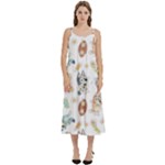 Bluey, Bluey merch, Bluey pattern, Bluey Bluey, bingo, Bluey design, bluey dog Casual Spaghetti Strap Midi Dress Bluey, Bluey merch, Bluey pattern, Bluey Bluey, bingo, Bluey design, bluey dog Casual Spaghetti Strap Midi Dress