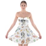 Bluey, Bluey merch, Bluey pattern, Bluey Bluey, bingo, Bluey design, bluey dog Strapless Bra Top Dress Bluey, Bluey merch, Bluey pattern, Bluey Bluey, bingo, Bluey design, bluey dog Strapless Bra Top Dress