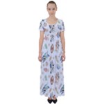 Bluey, Bluey merch, Bluey pattern, Bluey Bluey, bingo, Bluey design, bluey dog High Waist Short Sleeve Maxi Dress Bluey, Bluey merch, Bluey pattern, Bluey Bluey, bingo, Bluey design, bluey dog High Waist Short Sleeve Maxi Dress
