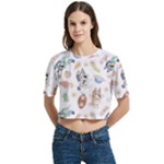 Bluey, Bluey merch, Bluey pattern, Bluey Bluey, bingo, Bluey design, bluey dog Women s Round Neck Short Sleeve Crop Top Bluey, Bluey merch, Bluey pattern, Bluey Bluey, bingo, Bluey design, bluey dog Women s Round Neck Short Sleeve Crop Top