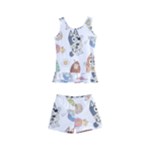 Bluey, Bluey merch, Bluey pattern, Bluey Bluey, bingo, Bluey design, bluey dog Kids Boyleg Swimsuit Bluey, Bluey merch, Bluey pattern, Bluey Bluey, bingo, Bluey design, bluey dog Kids Boyleg Swimsuit