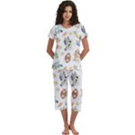 Bluey, Bluey merch, Bluey pattern, Bluey Bluey, bingo, Bluey design, bluey dog Short Sleeve 3/4 Length Pants Lounge Set Bluey, Bluey merch, Bluey pattern, Bluey Bluey, bingo, Bluey design, bluey dog Short Sleeve 3/4 Length Pants Lounge Set