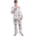 Bluey, Bluey merch, Bluey pattern, Bluey Bluey, bingo, Bluey design, bluey dog Men s Long Sleeve Satin Pajamas Set Bluey, Bluey merch, Bluey pattern, Bluey Bluey, bingo, Bluey design, bluey dog Men s Long Sleeve Satin Pajamas Set