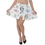 Bluey, Bluey merch, Bluey pattern, Bluey Bluey, bingo, Bluey design, bluey dog Velvet Skater Skirt Bluey, Bluey merch, Bluey pattern, Bluey Bluey, bingo, Bluey design, bluey dog Velvet Skater Skirt