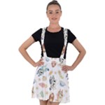 Bluey, Bluey merch, Bluey pattern, Bluey Bluey, bingo, Bluey design, bluey dog Velvet Suspender Skater Skirt Bluey, Bluey merch, Bluey pattern, Bluey Bluey, bingo, Bluey design, bluey dog Velvet Suspender Skater Skirt