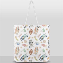 Full Print Rope Handle Tote (Large) 
