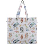 Bluey, Bluey merch, Bluey pattern, Bluey Bluey, bingo, Bluey design, bluey dog Canvas Travel Bag Bluey, Bluey merch, Bluey pattern, Bluey Bluey, bingo, Bluey design, bluey dog Canvas Travel Bag