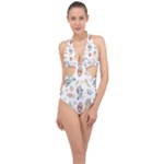 Bluey, Bluey merch, Bluey pattern, Bluey Bluey, bingo, Bluey design, bluey dog Halter Front Plunge Swimsuit Bluey, Bluey merch, Bluey pattern, Bluey Bluey, bingo, Bluey design, bluey dog Halter Front Plunge Swimsuit