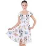 Bluey, Bluey merch, Bluey pattern, Bluey Bluey, bingo, Bluey design, bluey dog Cap Sleeve Midi Dress Bluey, Bluey merch, Bluey pattern, Bluey Bluey, bingo, Bluey design, bluey dog Cap Sleeve Midi Dress