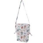 Bluey, Bluey merch, Bluey pattern, Bluey Bluey, bingo, Bluey design, bluey dog Folding Shoulder Bag Bluey, Bluey merch, Bluey pattern, Bluey Bluey, bingo, Bluey design, bluey dog Folding Shoulder Bag