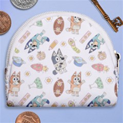 Horseshoe Style Canvas Pouch 