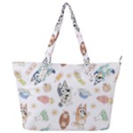 Bluey, Bluey merch, Bluey pattern, Bluey Bluey, bingo, Bluey design, bluey dog Full Print Shoulder Bag Bluey, Bluey merch, Bluey pattern, Bluey Bluey, bingo, Bluey design, bluey dog Full Print Shoulder Bag
