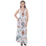 Bluey, Bluey merch, Bluey pattern, Bluey Bluey, bingo, Bluey design, bluey dog Sleeveless Velour Maxi Dress Bluey, Bluey merch, Bluey pattern, Bluey Bluey, bingo, Bluey design, bluey dog Sleeveless Velour Maxi Dress