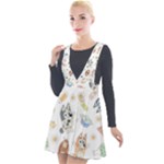 Bluey, Bluey merch, Bluey pattern, Bluey Bluey, bingo, Bluey design, bluey dog Plunge Pinafore Velour Dress Bluey, Bluey merch, Bluey pattern, Bluey Bluey, bingo, Bluey design, bluey dog Plunge Pinafore Velour Dress
