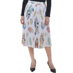 Bluey, Bluey merch, Bluey pattern, Bluey Bluey, bingo, Bluey design, bluey dog Classic Velour Midi Skirt Bluey, Bluey merch, Bluey pattern, Bluey Bluey, bingo, Bluey design, bluey dog Classic Velour Midi Skirt