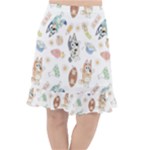 Bluey, Bluey merch, Bluey pattern, Bluey Bluey, bingo, Bluey design, bluey dog Fishtail Chiffon Skirt Bluey, Bluey merch, Bluey pattern, Bluey Bluey, bingo, Bluey design, bluey dog Fishtail Chiffon Skirt
