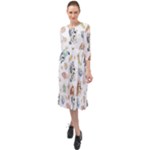 Bluey, Bluey merch, Bluey pattern, Bluey Bluey, bingo, Bluey design, bluey dog Ruffle End Midi Chiffon Dress Bluey, Bluey merch, Bluey pattern, Bluey Bluey, bingo, Bluey design, bluey dog Ruffle End Midi Chiffon Dress