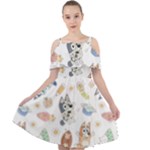 Bluey, Bluey merch, Bluey pattern, Bluey Bluey, bingo, Bluey design, bluey dog Cut Out Shoulders Dress Bluey, Bluey merch, Bluey pattern, Bluey Bluey, bingo, Bluey design, bluey dog Cut Out Shoulders Dress