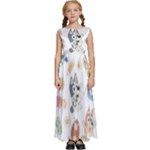 Bluey, Bluey merch, Bluey pattern, Bluey Bluey, bingo, Bluey design, bluey dog Kids Satin Sleeveless Maxi Dress Bluey, Bluey merch, Bluey pattern, Bluey Bluey, bingo, Bluey design, bluey dog Kids Satin Sleeveless Maxi Dress
