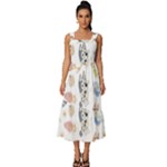 Bluey, Bluey merch, Bluey pattern, Bluey Bluey, bingo, Bluey design, bluey dog Square Neckline Tiered Midi Dress Bluey, Bluey merch, Bluey pattern, Bluey Bluey, bingo, Bluey design, bluey dog Square Neckline Tiered Midi Dress