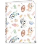 Bluey, Bluey merch, Bluey pattern, Bluey Bluey, bingo, Bluey design, bluey dog 5 x 7 Hardcover Notebook Bluey, Bluey merch, Bluey pattern, Bluey Bluey, bingo, Bluey design, bluey dog 5 x 7 Hardcover Notebook