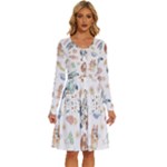 Bluey, Bluey merch, Bluey pattern, Bluey Bluey, bingo, Bluey design, bluey dog Long Sleeve Dress With Pocket Bluey, Bluey merch, Bluey pattern, Bluey Bluey, bingo, Bluey design, bluey dog Long Sleeve Dress With Pocket