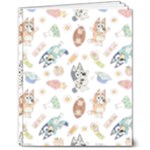 Bluey, Bluey merch, Bluey pattern, Bluey Bluey, bingo, Bluey design, bluey dog 8 x 10 Softcover Notebook Bluey, Bluey merch, Bluey pattern, Bluey Bluey, bingo, Bluey design, bluey dog 8 x 10 Softcover Notebook