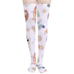 Bluey, Bluey merch, Bluey pattern, Bluey Bluey, bingo, Bluey design, bluey dog Thigh High Stockings Bluey, Bluey merch, Bluey pattern, Bluey Bluey, bingo, Bluey design, bluey dog Thigh High Stockings