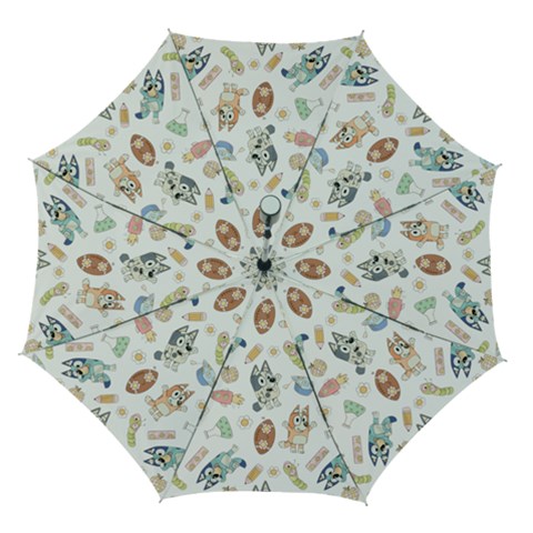 Bluey, Bluey merch, Bluey pattern, Bluey Bluey, bingo, Bluey design, bluey dog Automatic Folding Umbrella with Case (Medium) from ArtsNow.com