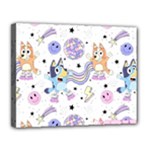 Bluey, Bluey merch, Bluey pattern, Bluey Bluey, bingo, Bluey design, bluey dog Canvas 14 x 11 (Stretched) Bluey, Bluey merch, Bluey pattern, Bluey Bluey, bingo, Bluey design, bluey dog Canvas 14 x 11 (Stretched)