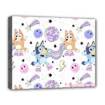 Bluey, Bluey merch, Bluey pattern, Bluey Bluey, bingo, Bluey design, bluey dog Deluxe Canvas 20 x 16 (Stretched) Bluey, Bluey merch, Bluey pattern, Bluey Bluey, bingo, Bluey design, bluey dog Deluxe Canvas 20 x 16 (Stretched)