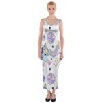 Bluey, Bluey merch, Bluey pattern, Bluey Bluey, bingo, Bluey design, bluey dog Fitted Maxi Dress Bluey, Bluey merch, Bluey pattern, Bluey Bluey, bingo, Bluey design, bluey dog Fitted Maxi Dress